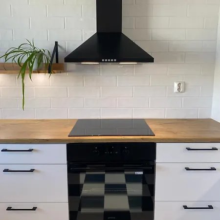 아파트 Scandinavian Art With Sauna