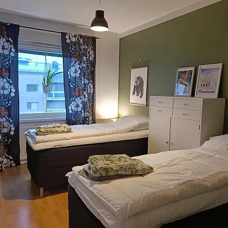 Scandinavian Art With Sauna 로바니에미